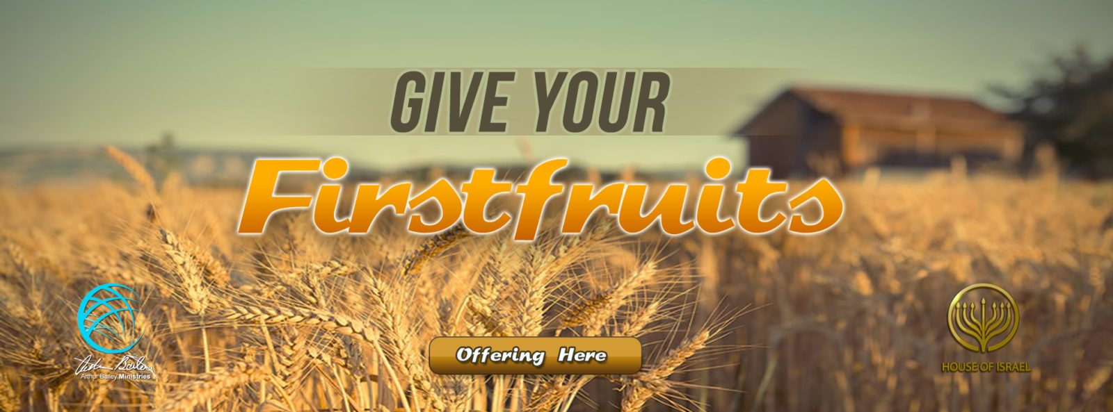 3 Give Your First Fruit Offerings