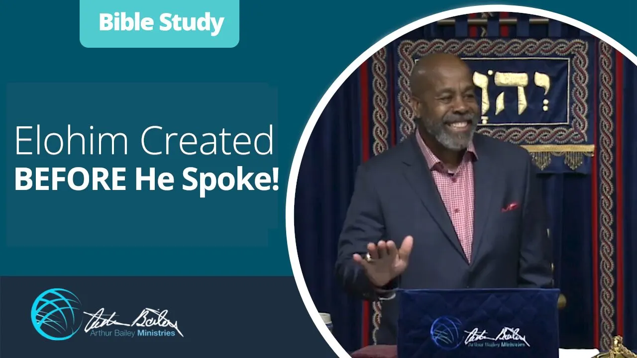 03 Elohim Created BEFORE He Spoke0