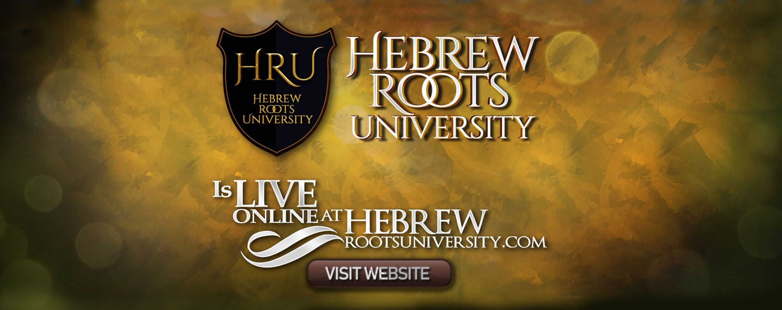 Hebrew roots university Arthur Bailey banner 2021