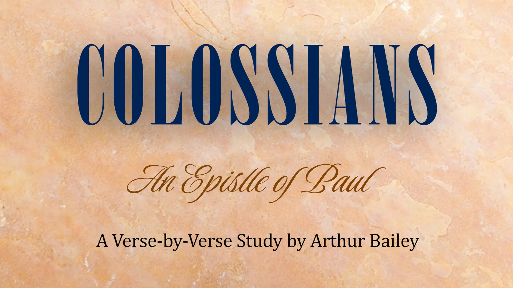 Colossians subsplash